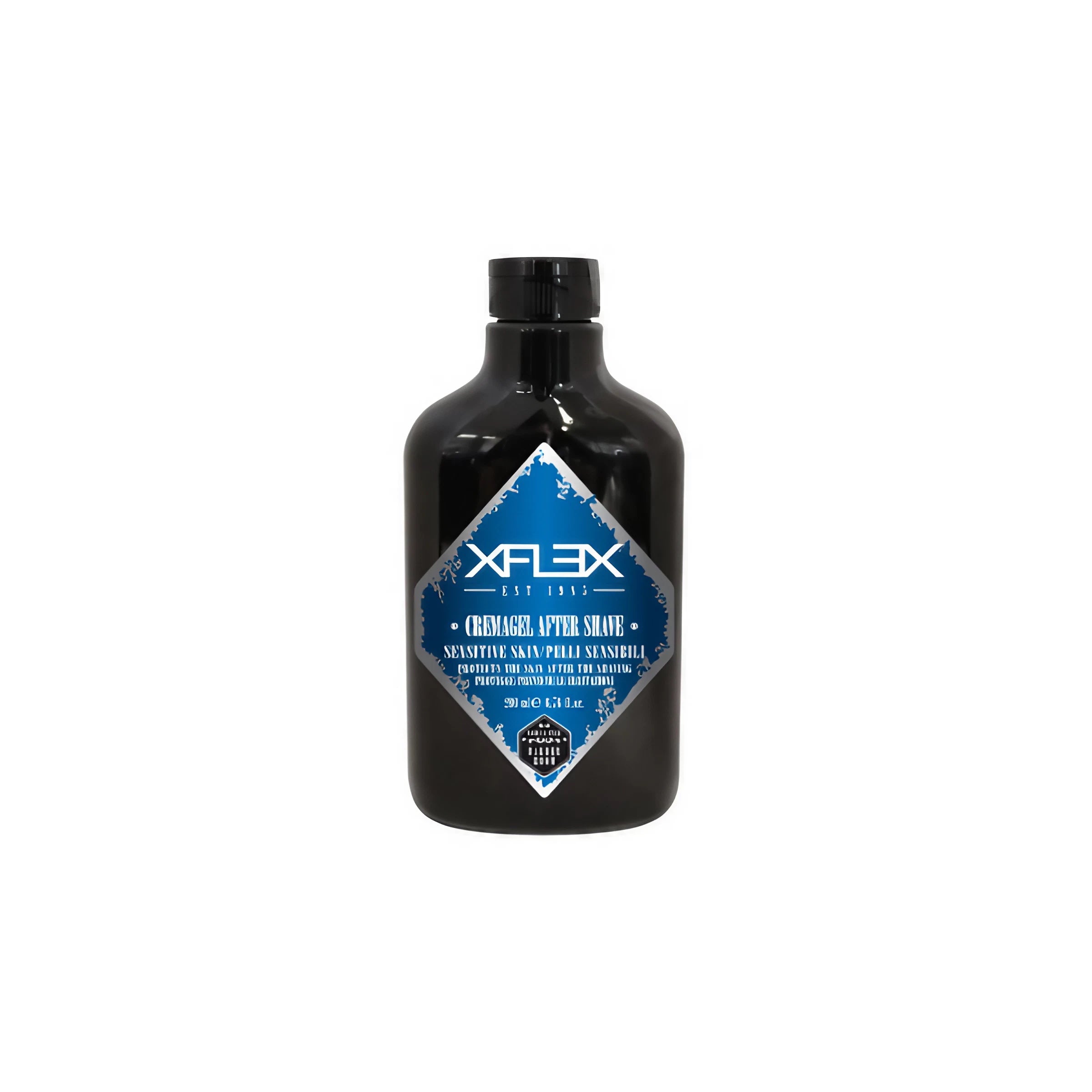 a bottle of edelstein Xflex Cremagel After Shave Sensitive