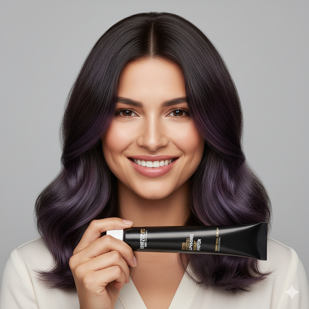 Vibrant Color 4.27 Brun Tabac Violet