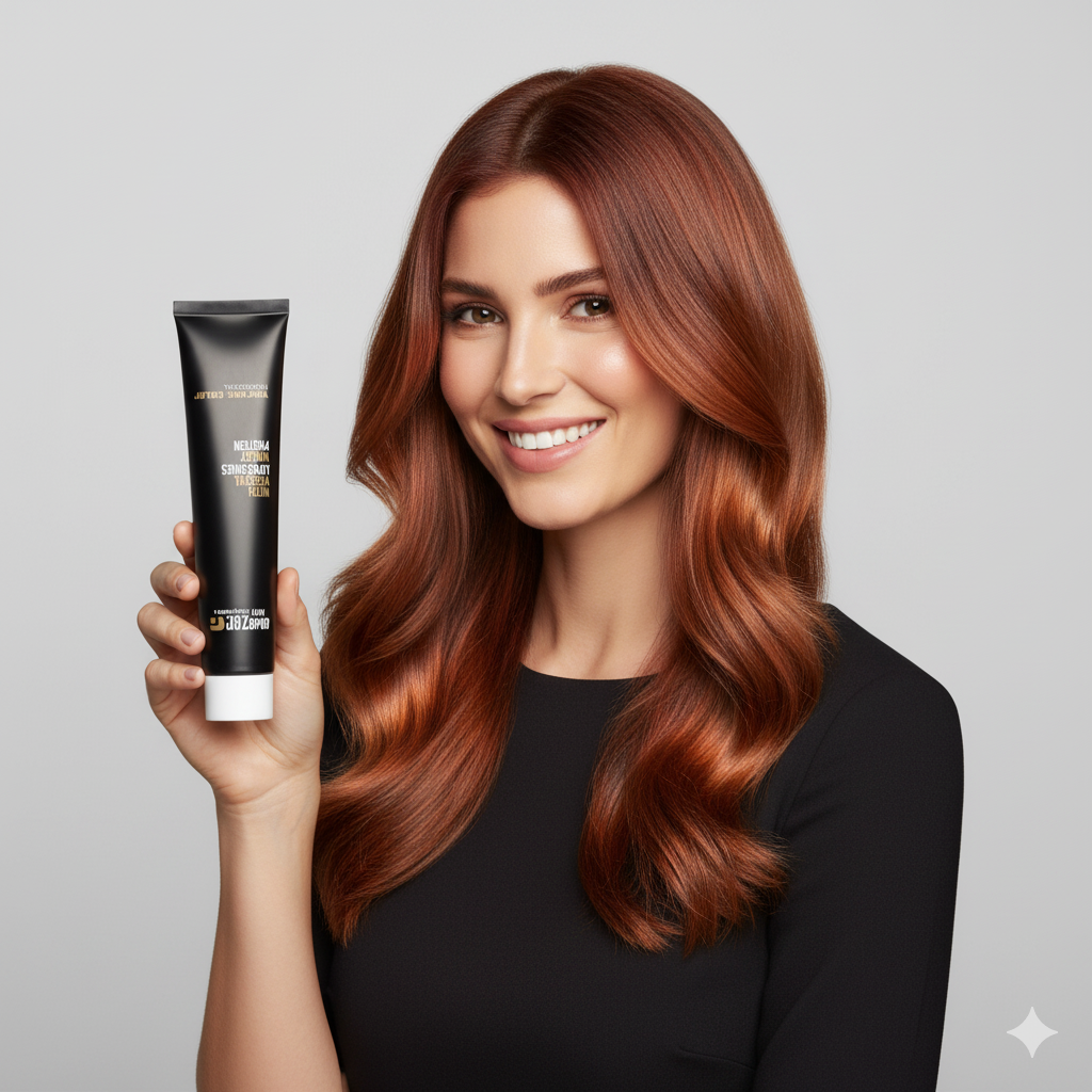 Vibrant Color 6.45 Blond Foncé Cuivre Acajou