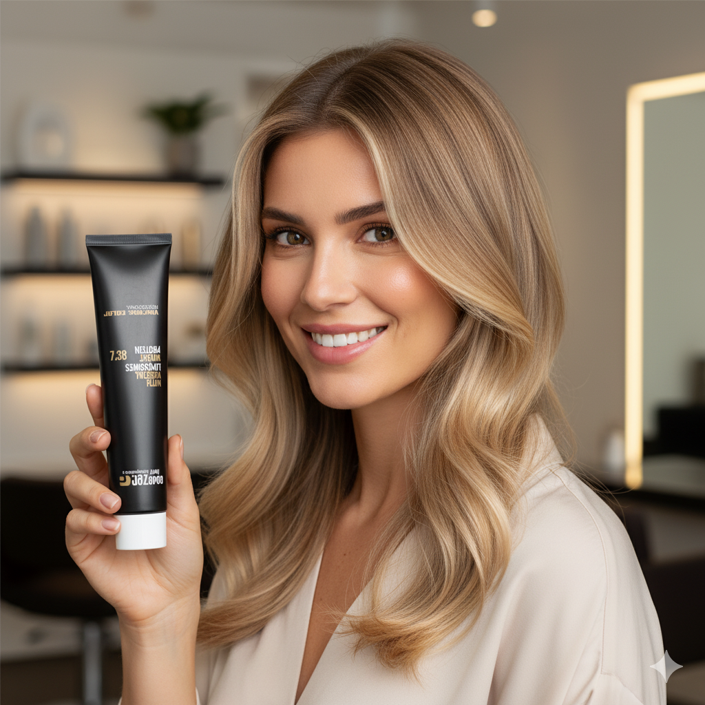 Vibrant Color 7.38 Blond Doré Beige