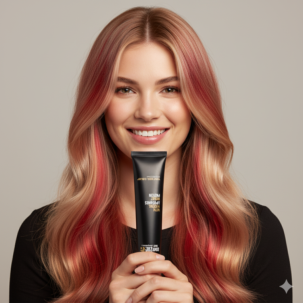 Vibrant Color 8.6 Blond Clair Rouge Intense