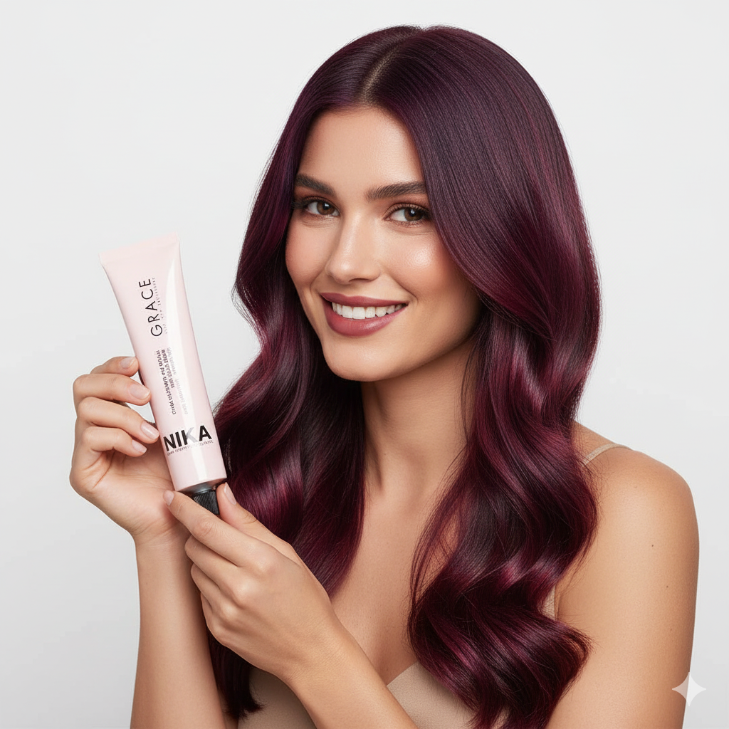 Grace Color 5.62 Châtain Clair Rouge Violet