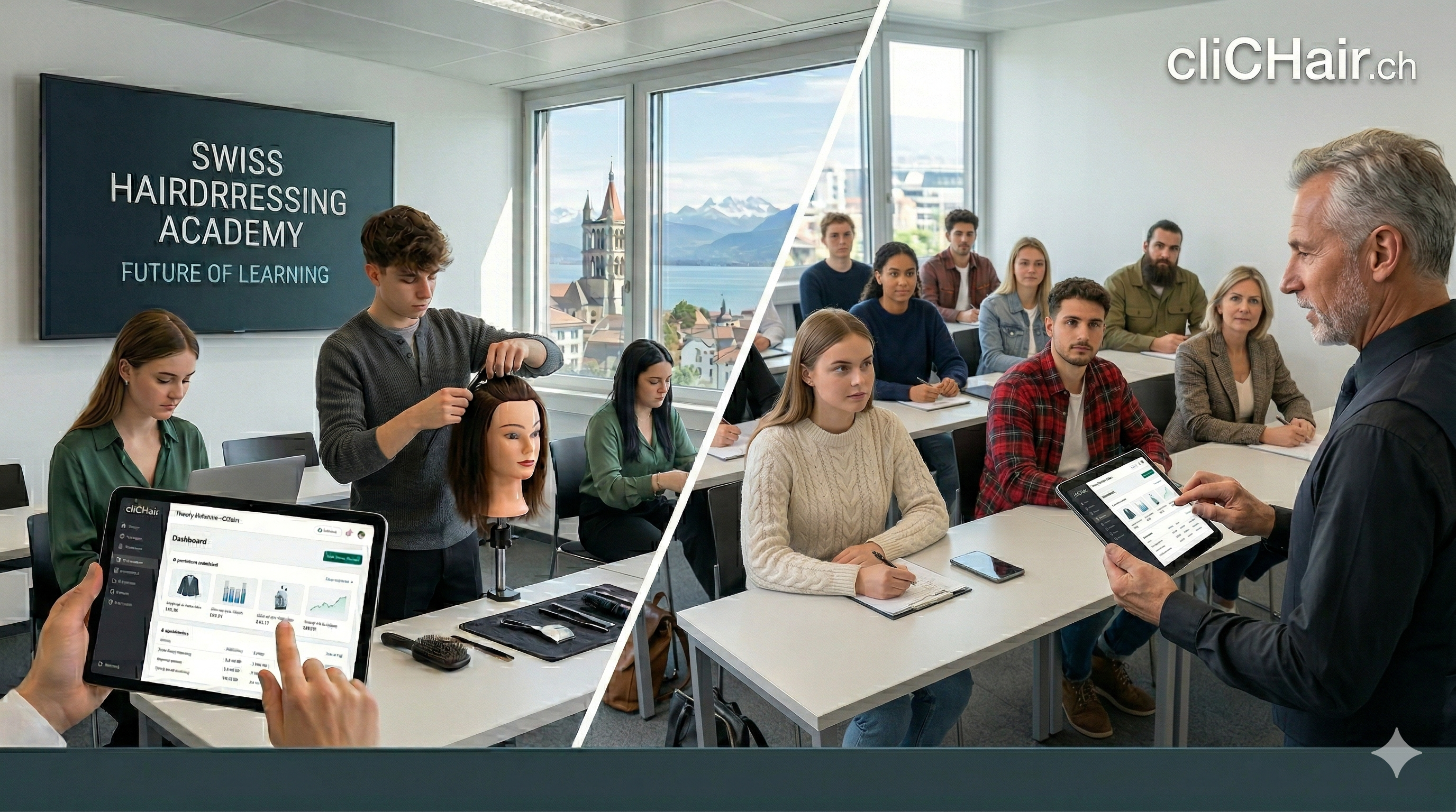 Strategic Digital Partner for Swiss Hairdressing Academies