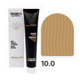 Vibrant Color 10.0 Ultra Light Blond: tube and box with the hair colour from the official colour chart, indicative colour