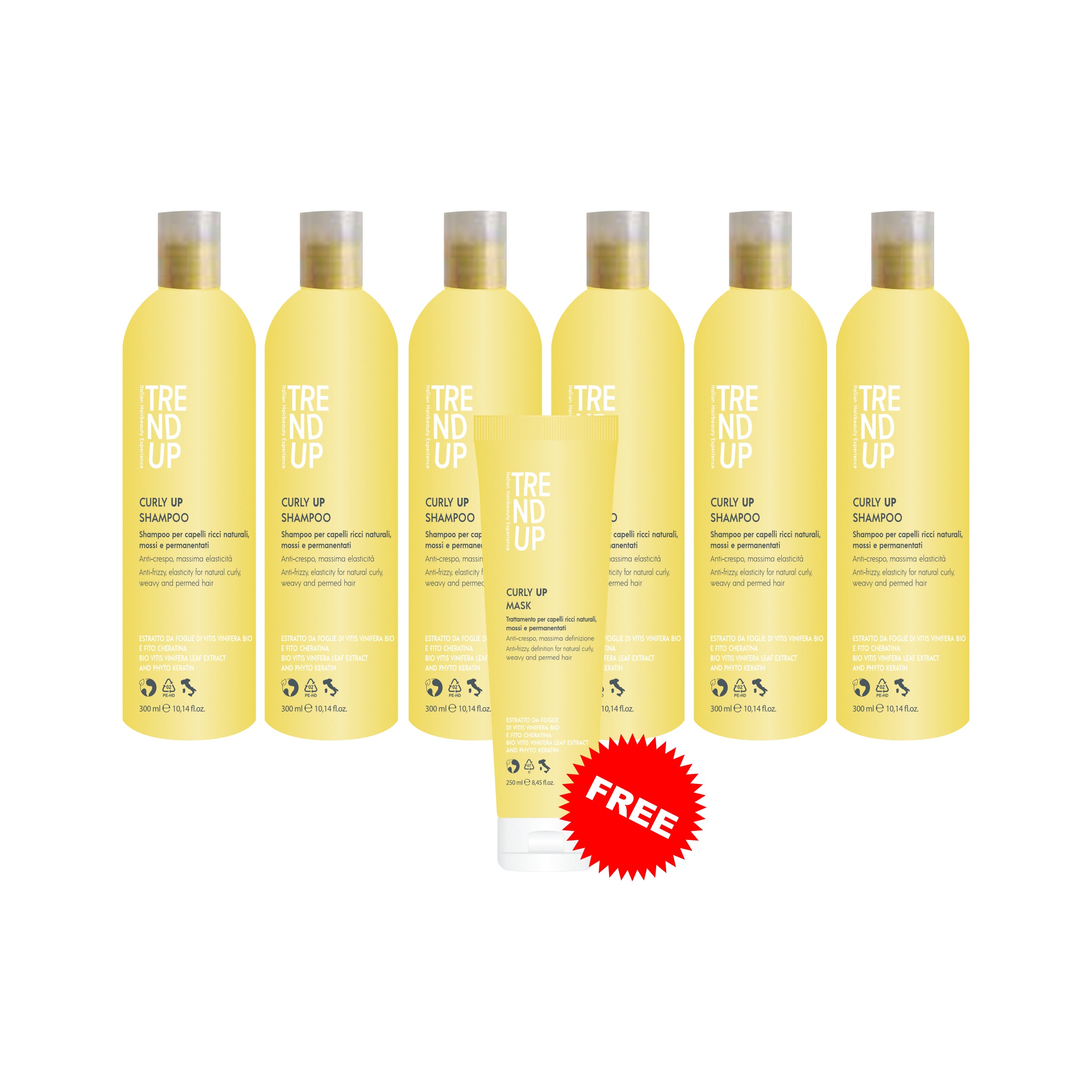 Curly Up Shampoo Pack