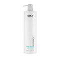 NIKA Pure Keratin Shampoo Flasche 1000ml weiß, Haarpflege Produkt mit Pumpspender