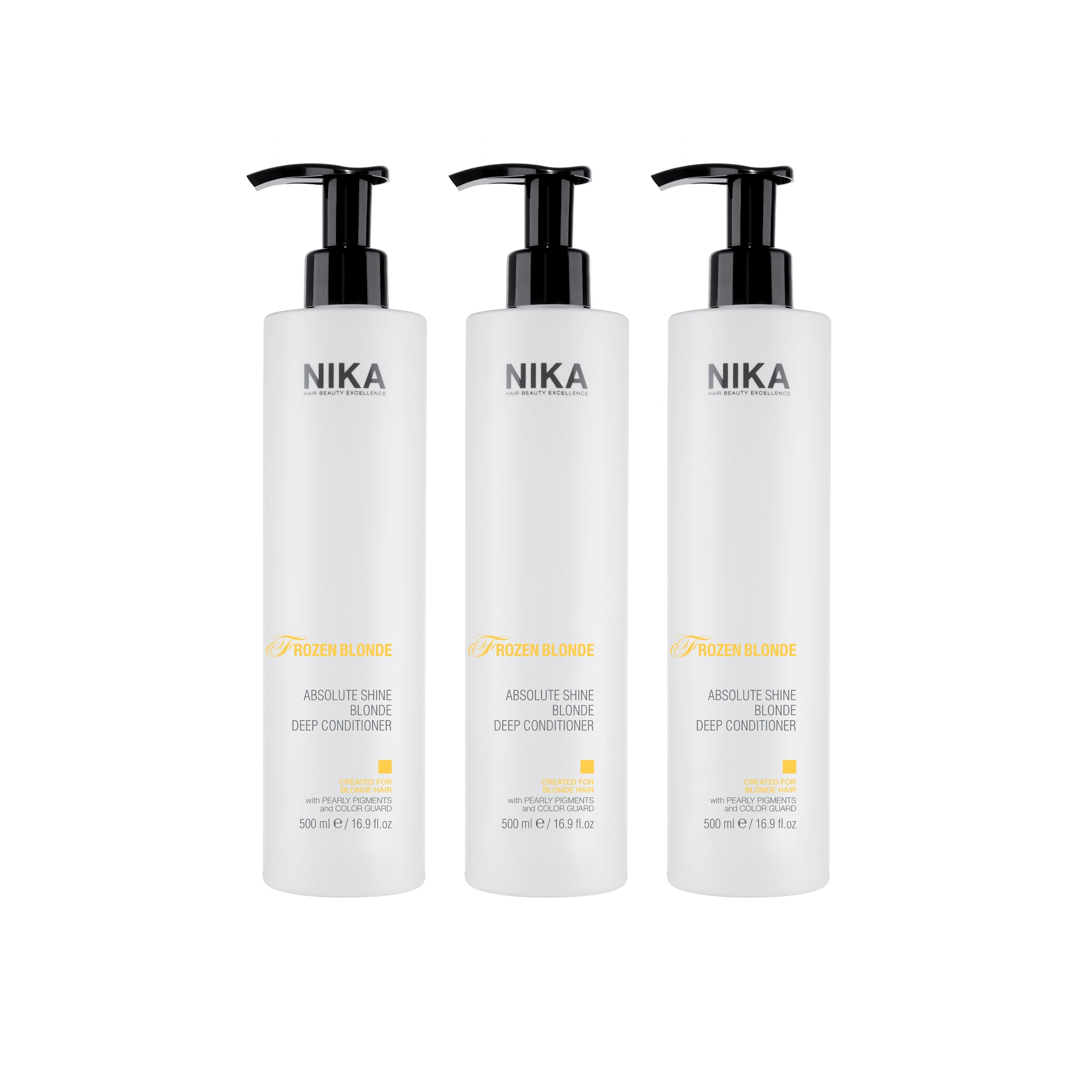 Nika Frozen Blonde Deep Conditioner 500 mini Pack