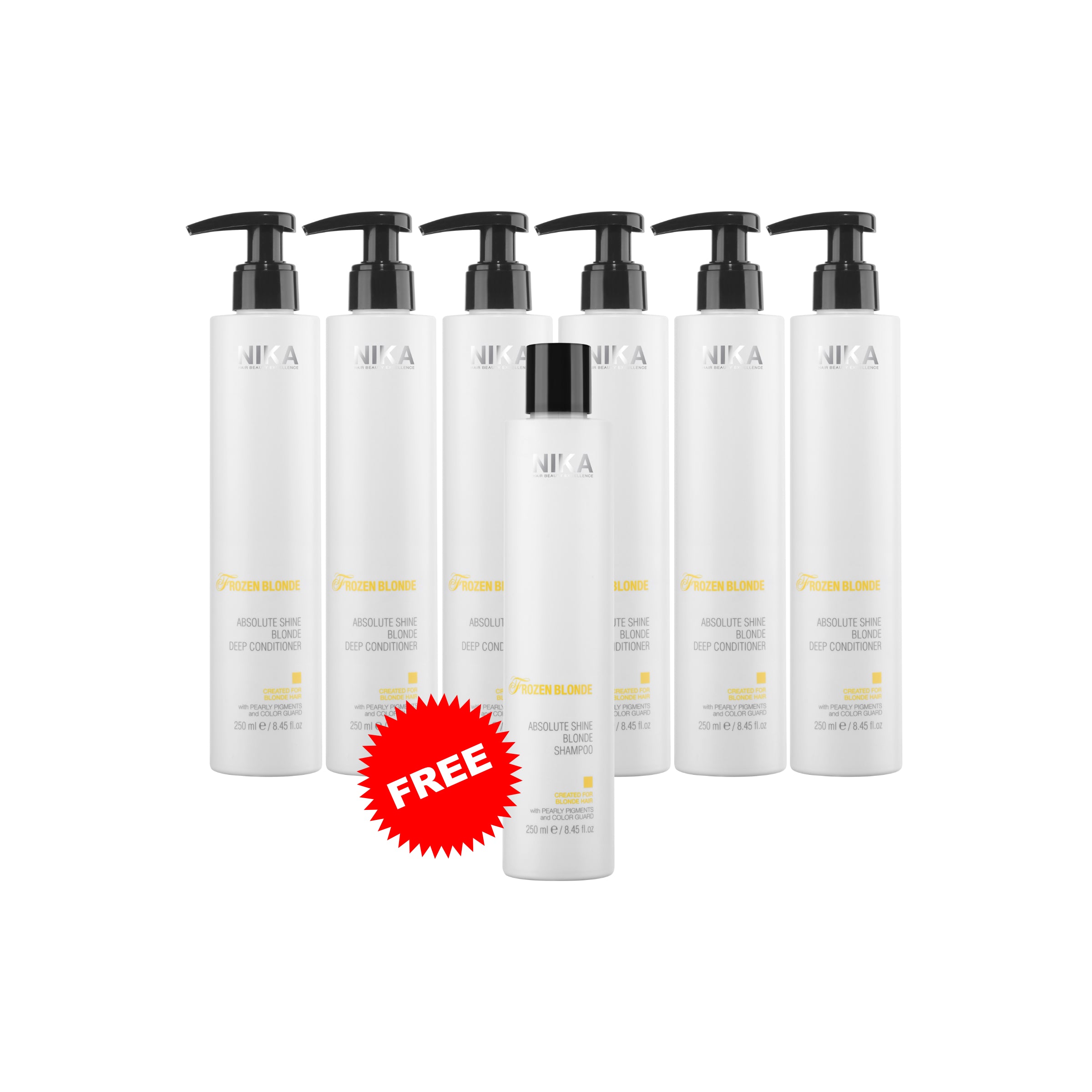 Nika Frozen Blonde Deep Conditioner Pack