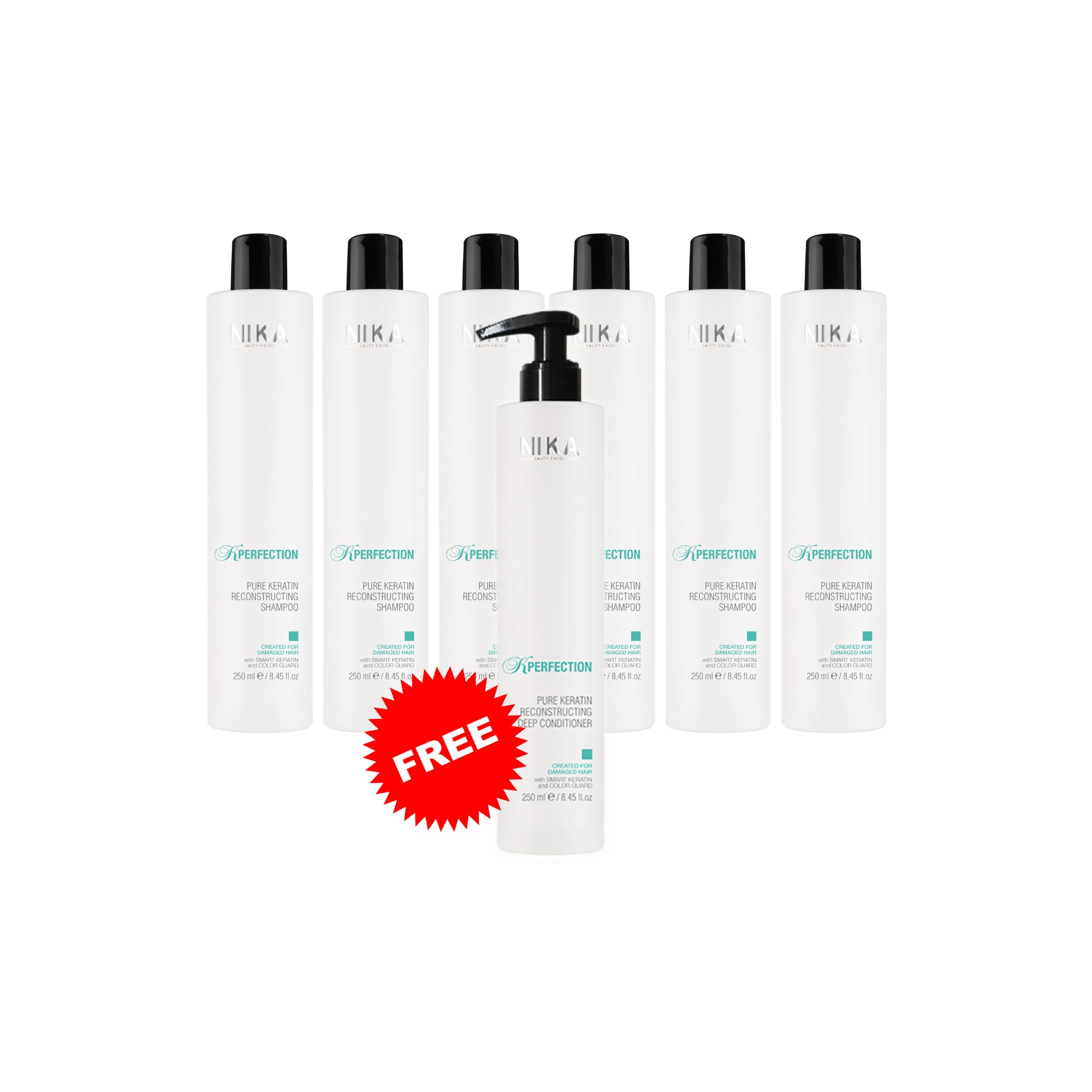 Nika Pure Keratin Shampoo Pack