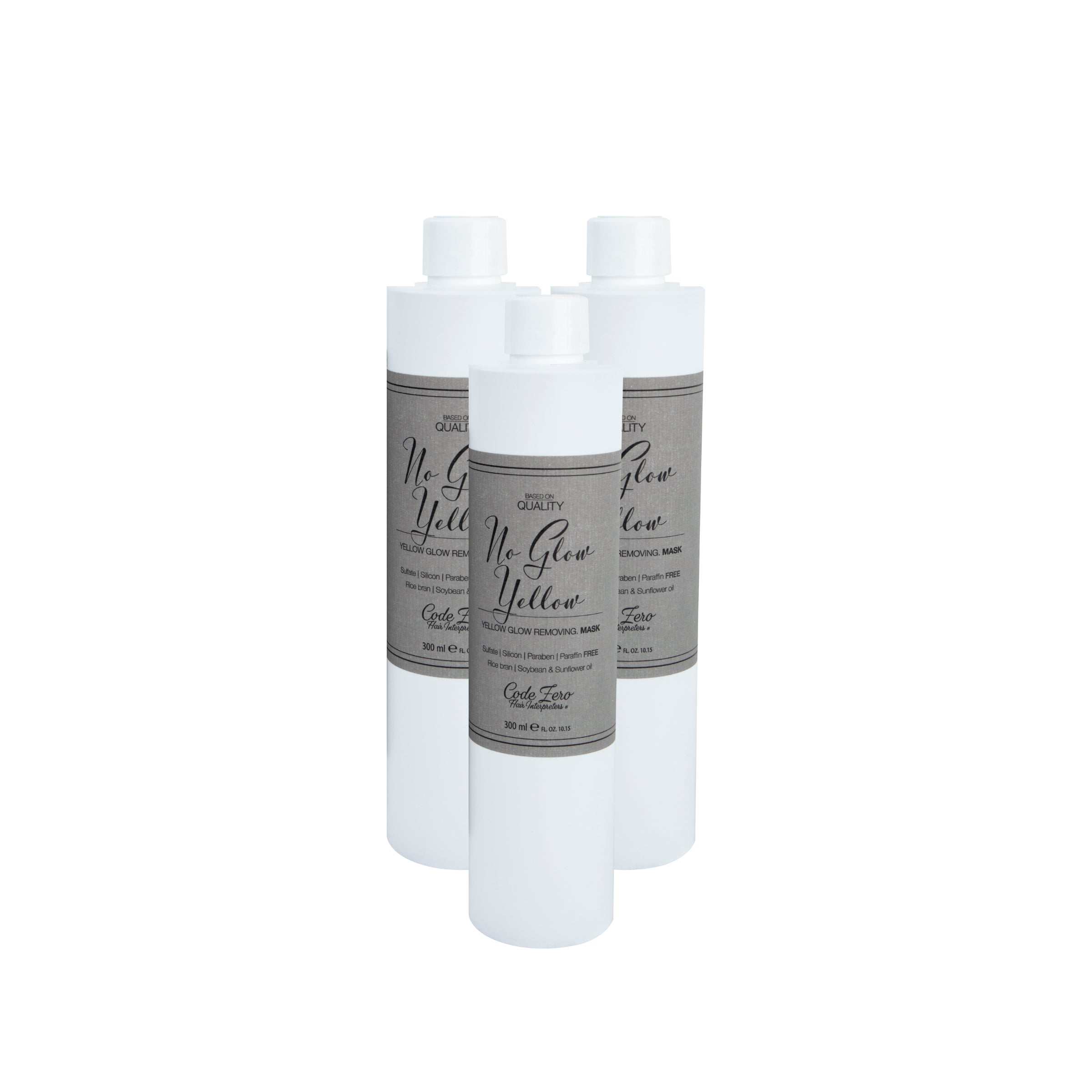 No Glow Yellow Mask mini Pack
