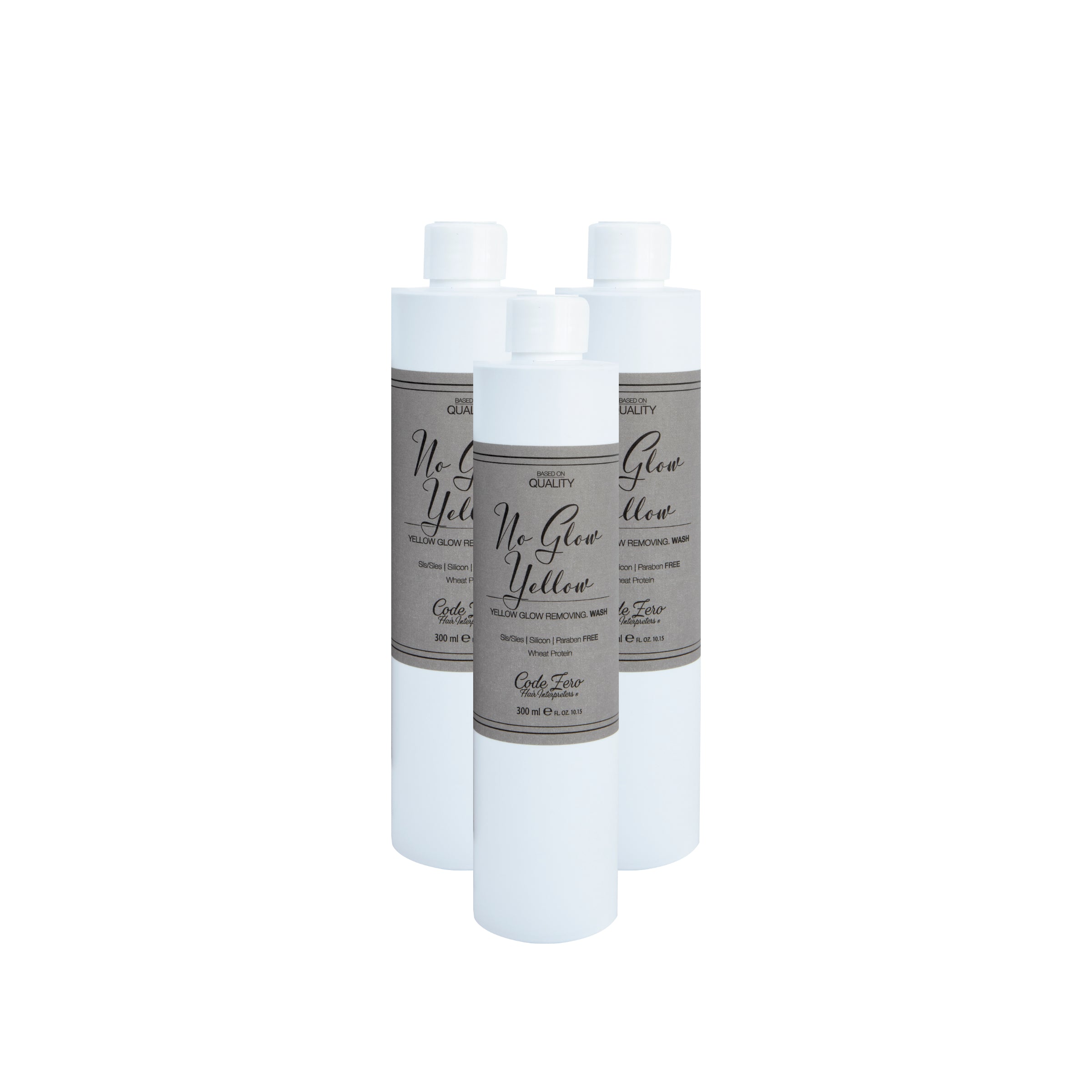 No Glow Yellow Shampoo mini Pack