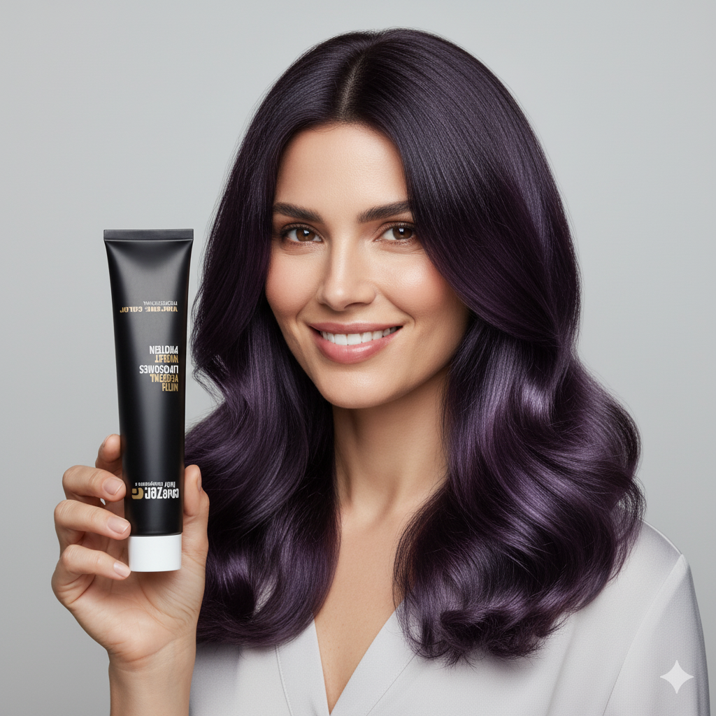Vibrant Color 3.20 Brun Foncé Violet
