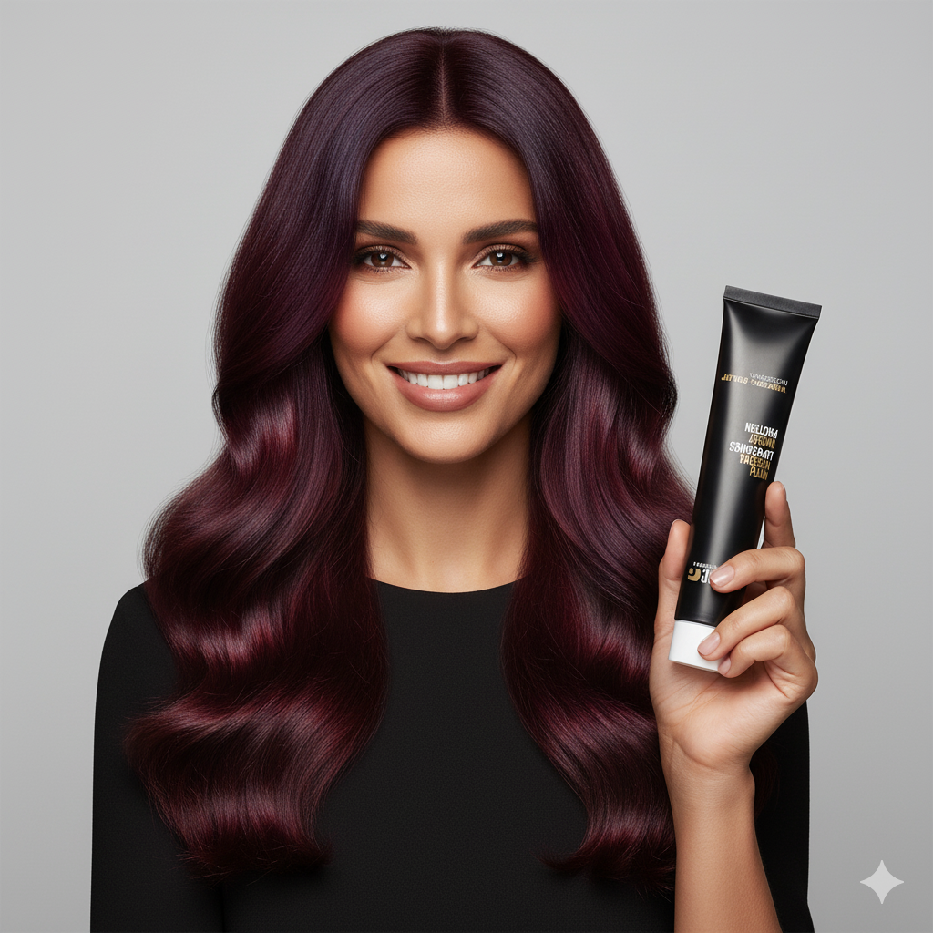 Vibrant Color 6.62 Dark Red Violet Blond