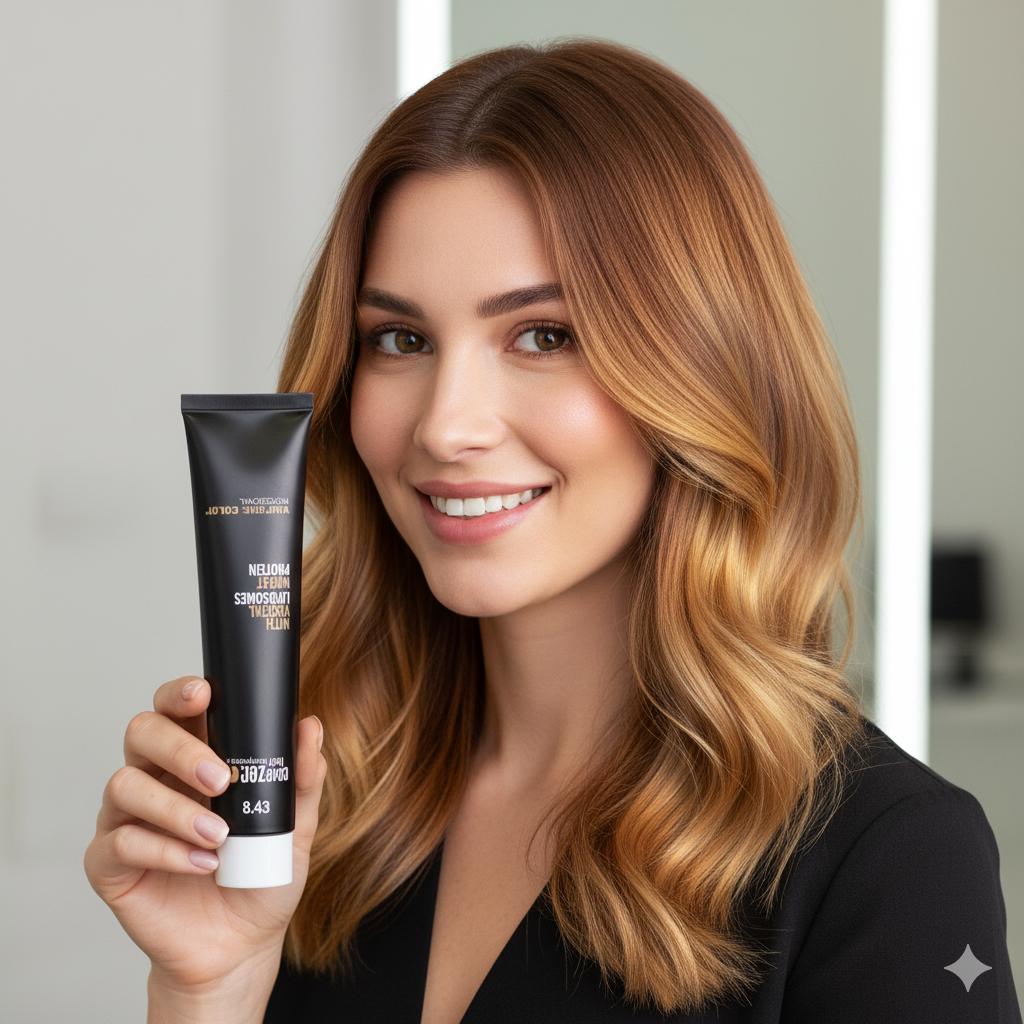 Vibrant Color 8.43 Blond Clair Cuivre Doré
