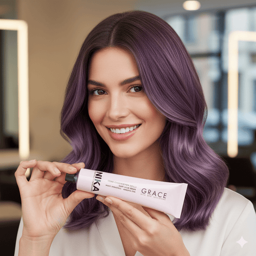 Grace 5.22 Light Deep Violet Natural Brown - cliCHair.ch