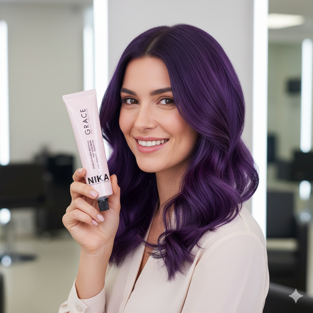 Grace Color 6.22 Biondo Scuro Viola Intenso