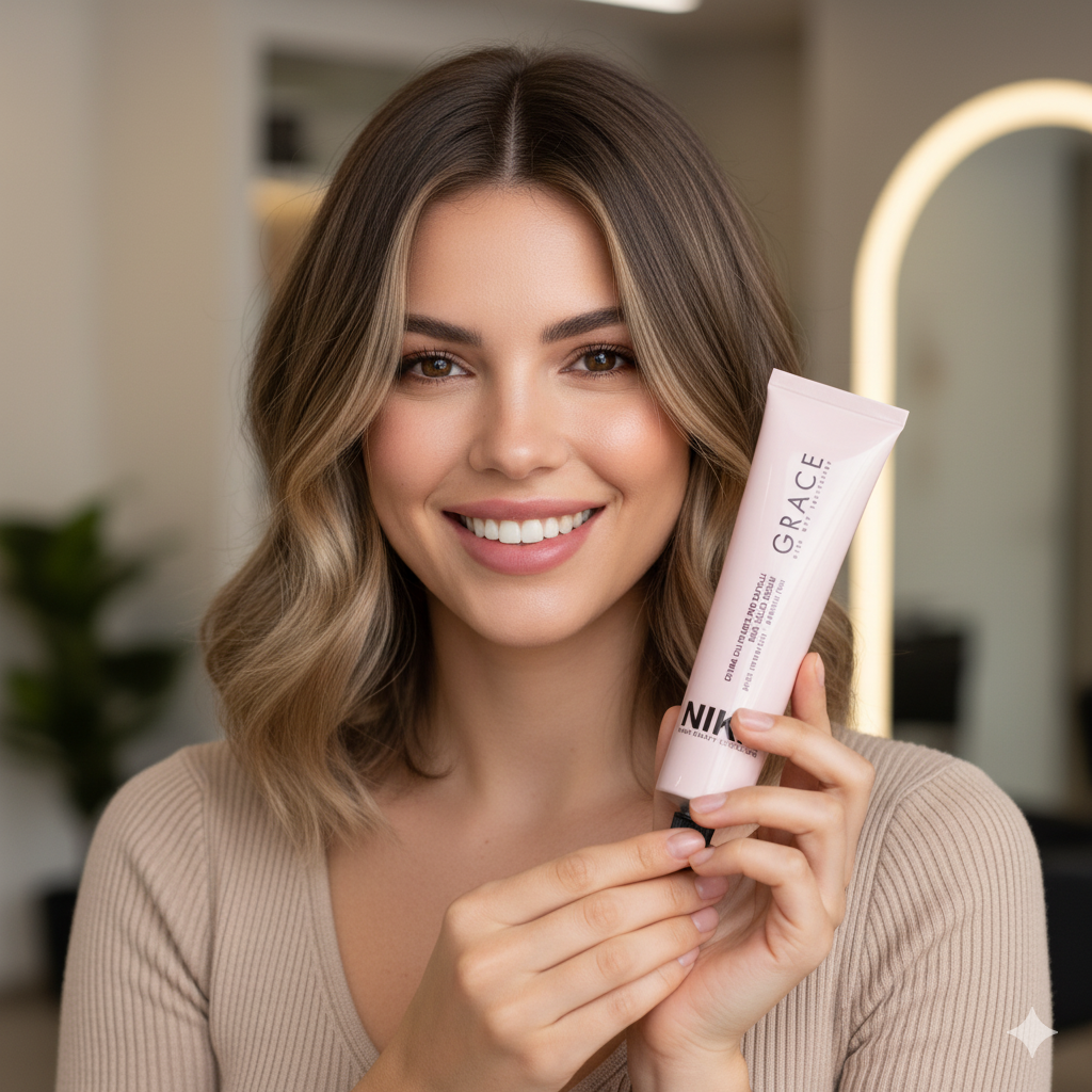 Grace Color 7.71 Medium Cold Brown Natural Blonde