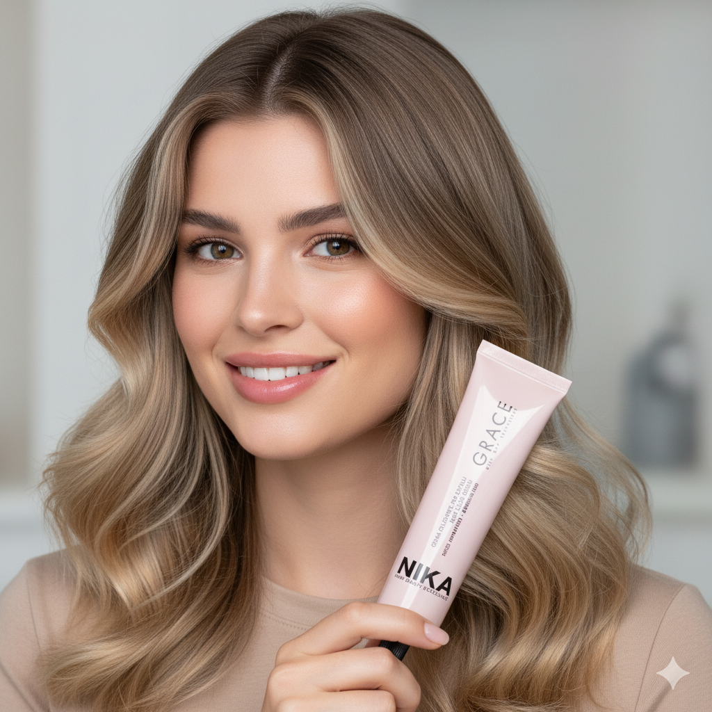 Grace Color 8.71 Biondo Chiaro Marrone Freddo Naturale